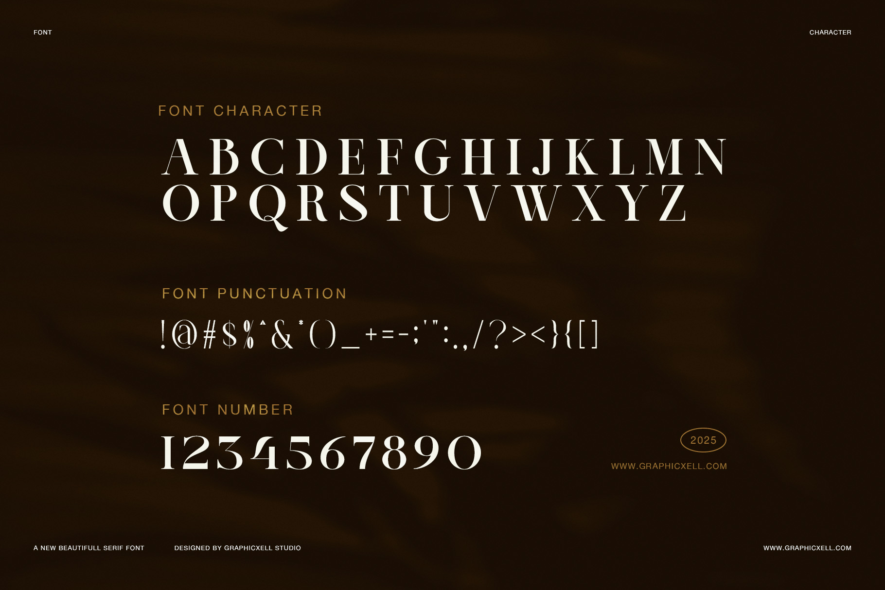 Trione Elegant Serif Font By Graphicxell