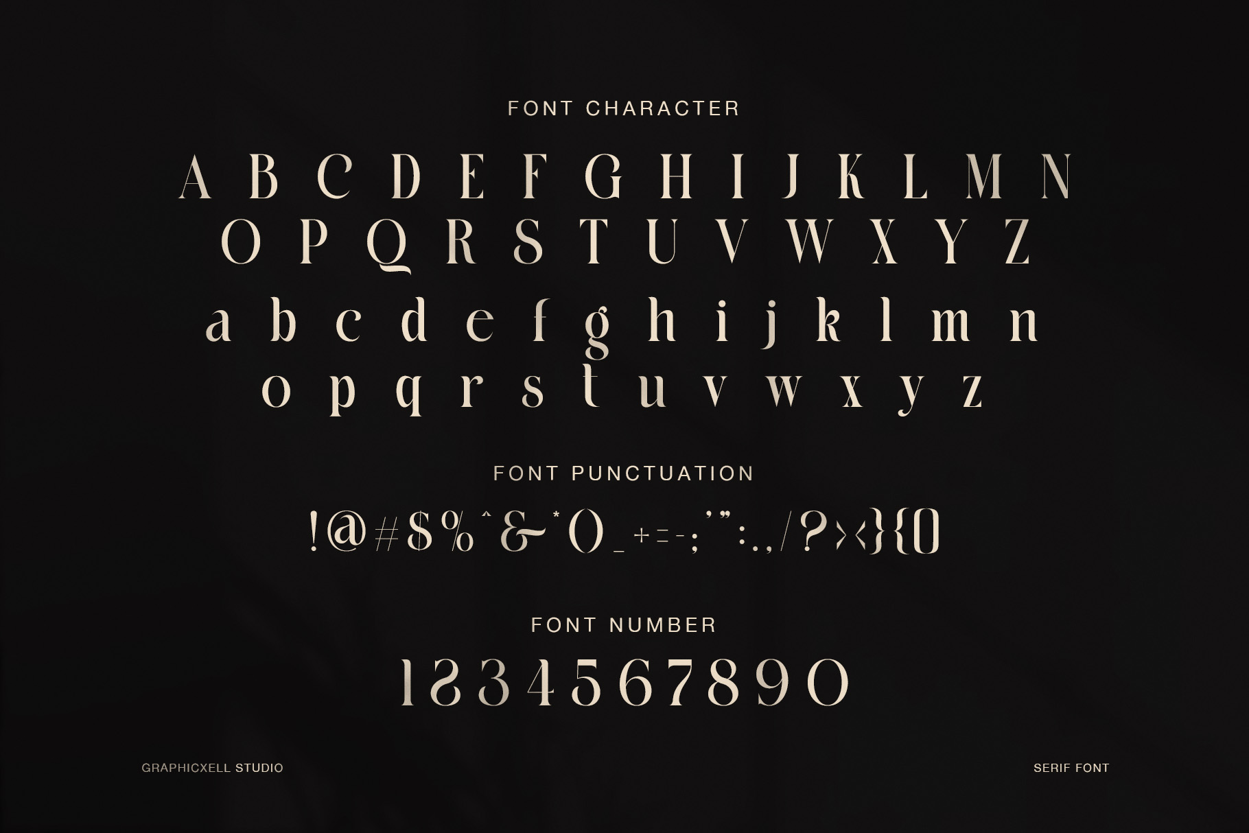 Malika Elegant Serif Font By Graphicxell